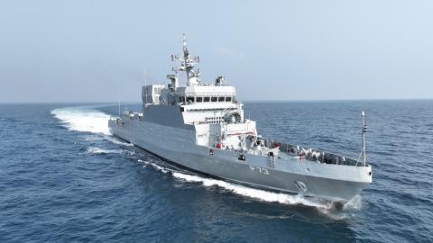 INS Anjadip - built with indigenous SAIL steel to join Indian Navy fleet